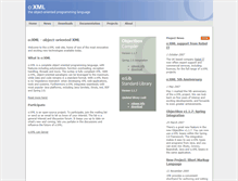 Tablet Screenshot of o-xml.org
